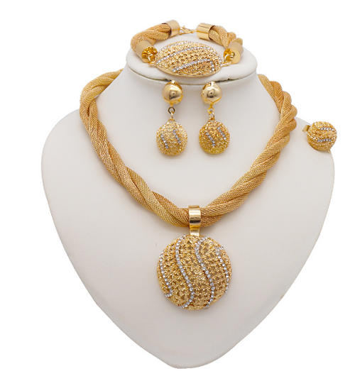 Load image into Gallery viewer, Fine Gold Jewelry Set
