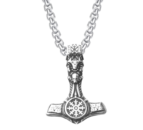 Load image into Gallery viewer, Viking Pendant Necklace
