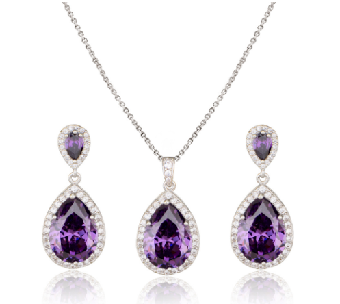 Load image into Gallery viewer, Zircon Jewelry Set
