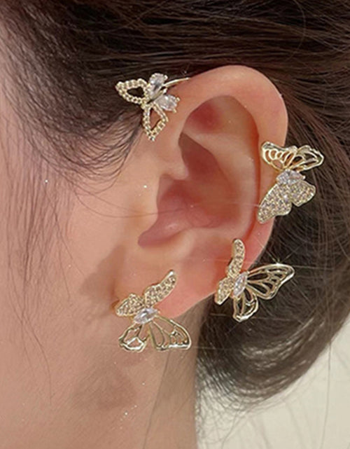 Load image into Gallery viewer, Butterfly Ear Clip
